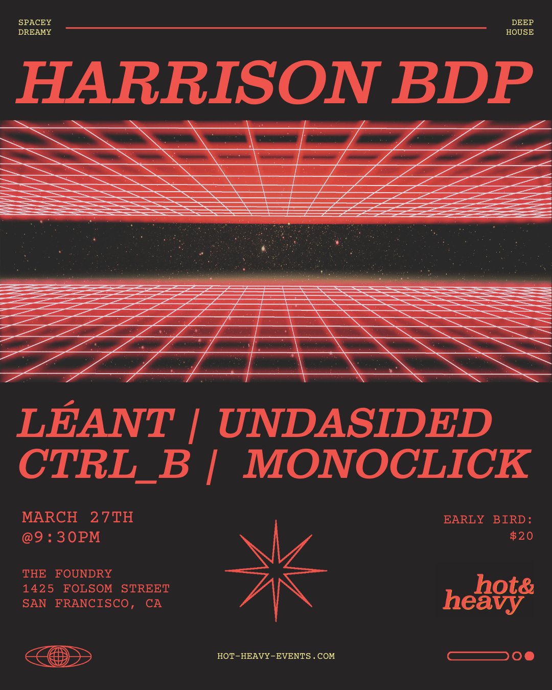 Hot&Heavy presents Harrison BDP