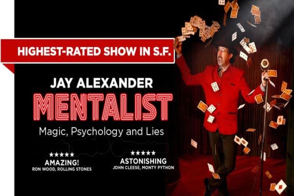 An Evening with a Mentalist: Jay Alexander's Mind Tricks Live - San Francisco